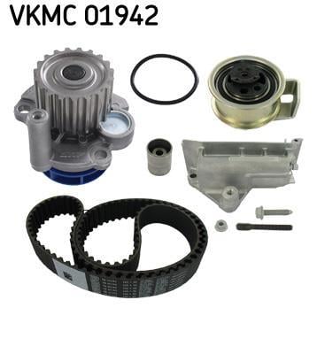 Pompe à eau + kit de courroie de distribution (Kit courroie de distribution) SKF ref. VKMC 01942